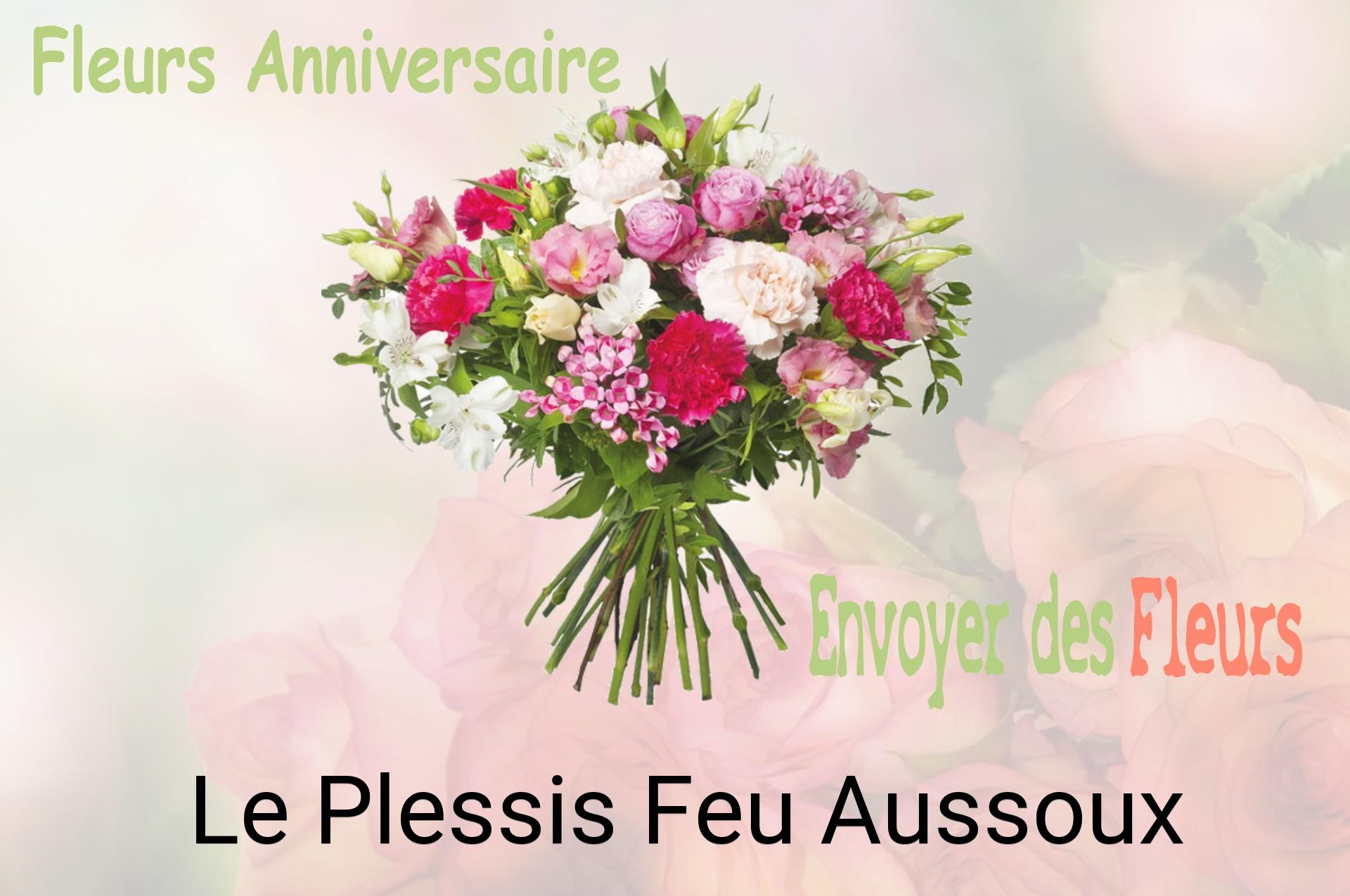 Bouquet de fleurs d’anniversaire livré à Le Plessis-Feu-Aussoux