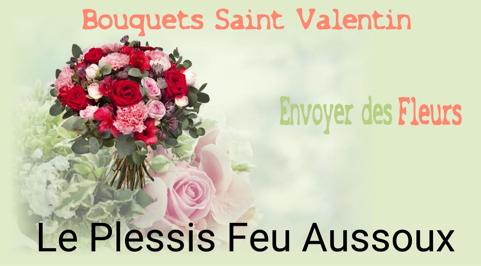 Roses de Saint-Valentin livrées à Le Plessis-Feu-Aussoux